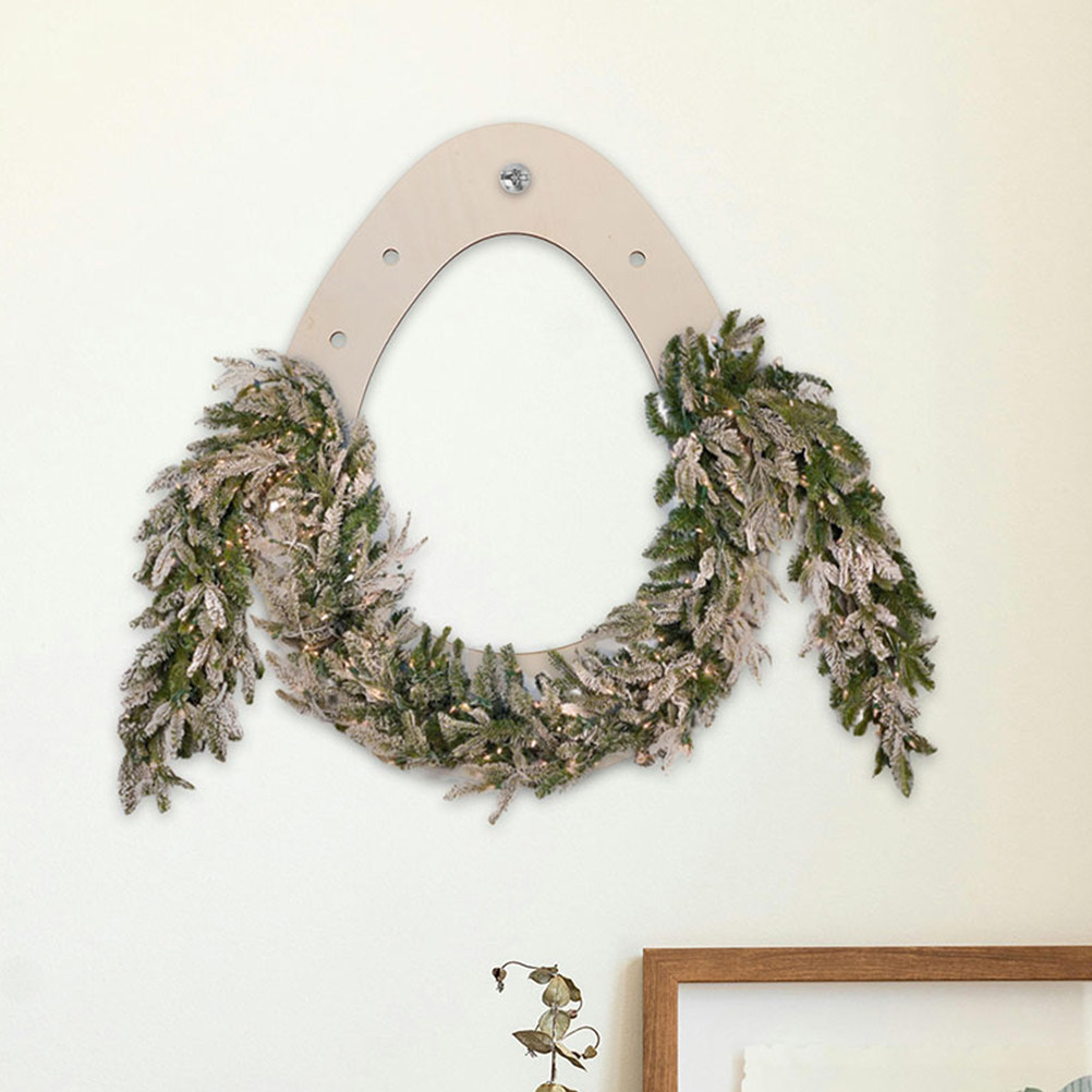 Armação de coroa de Páscoa DIY - Wood Ring Blank avaliação e preço