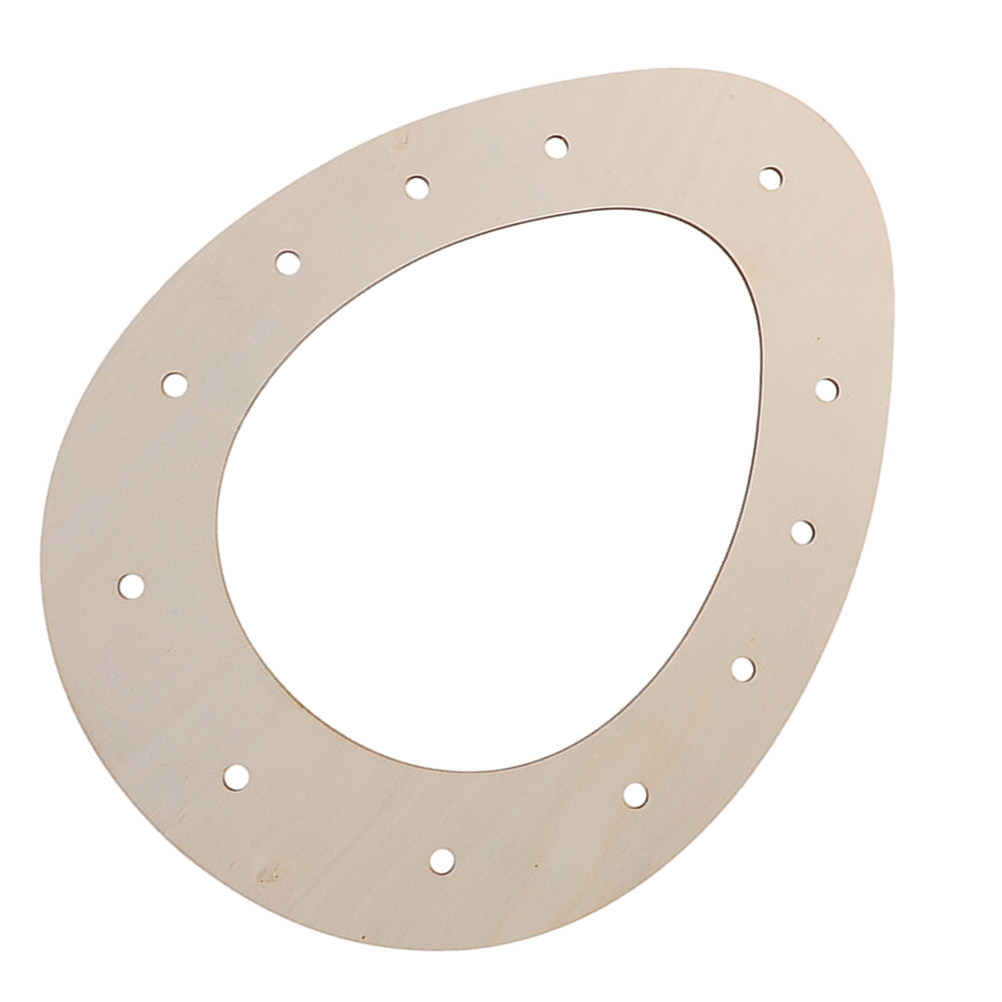 Armação de coroa de Páscoa DIY - Wood Ring Blank avaliação e preço