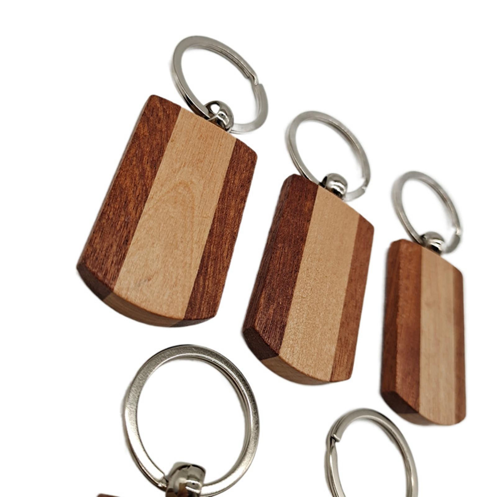 Chaveiro de madeira em branco, - Wood Ring Blank avaliação e preço